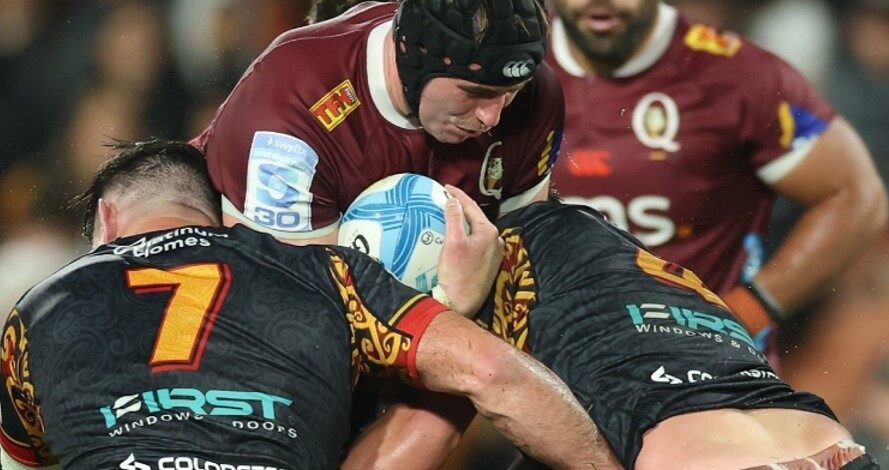 Australian hopes ended when the Chiefs defeated Queensland on Saturday. Photo: Super Rugby Pacific