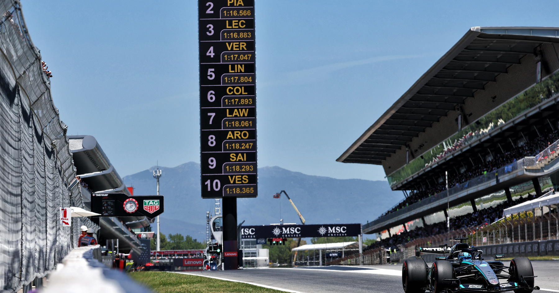 2026 F1 Barcelona-Catalunya Grand Prix - Free Practice 1 results