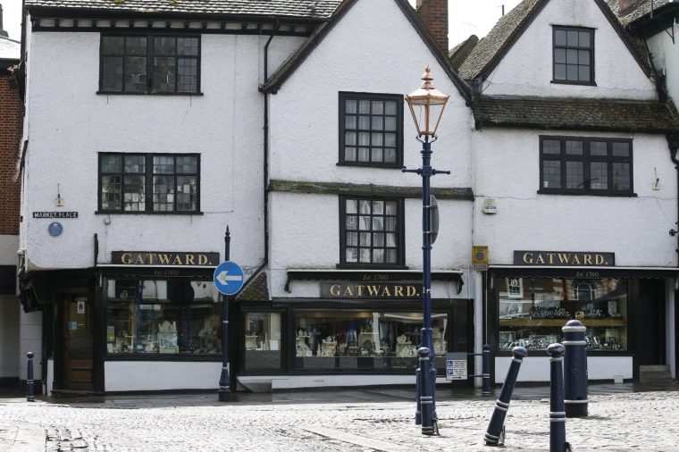 Gatwards the jewellers has been trading out of its building for over 200 years and is now in its eighth generation (Photo: Ian Scott Photography)