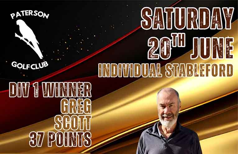 Paterson Golf Club - Dungog Shire News Of The Area