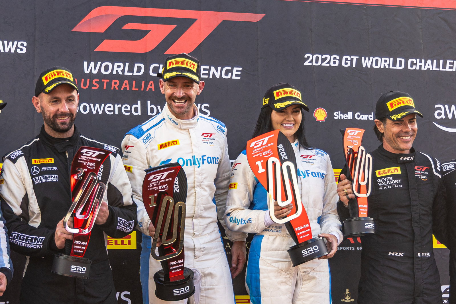 Gracie makes GT World Challenge history with Davison at QR