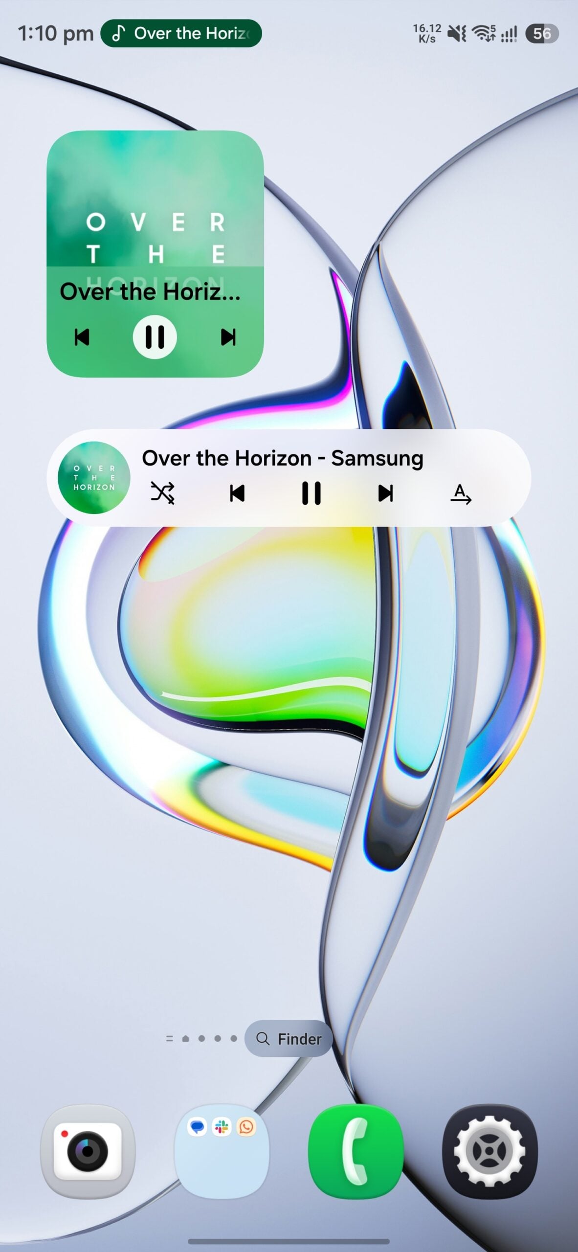 samsung music app for galaxy smartphones version 16.2.45 widget