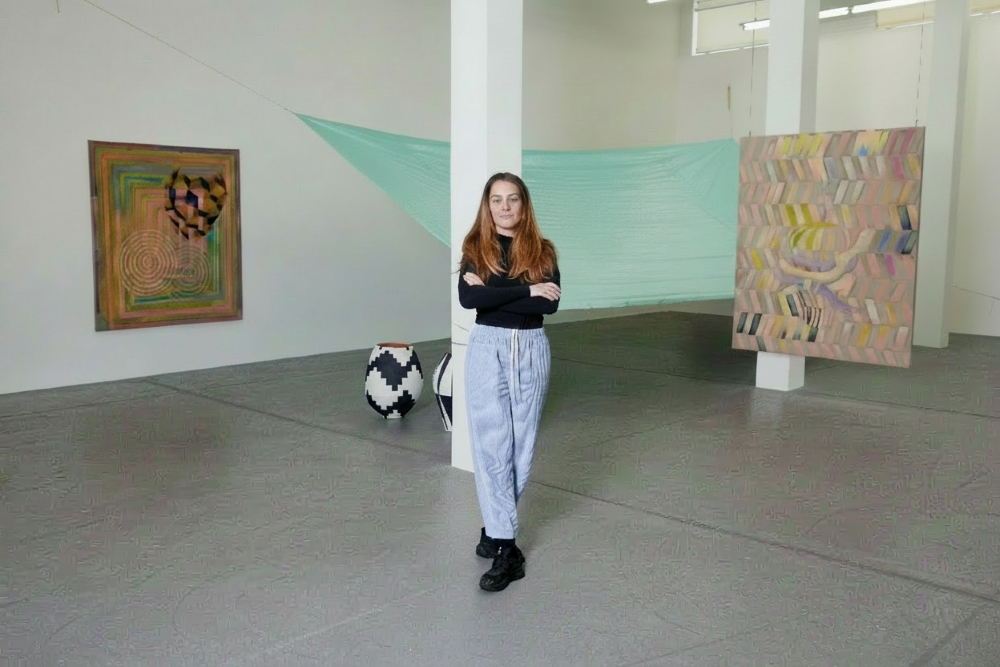 Athene Galiciadis is a Zurich-based artist featured in the new Art Basel in Basel digital collection on Samsung Art Store. Photo courtesy of the artist.