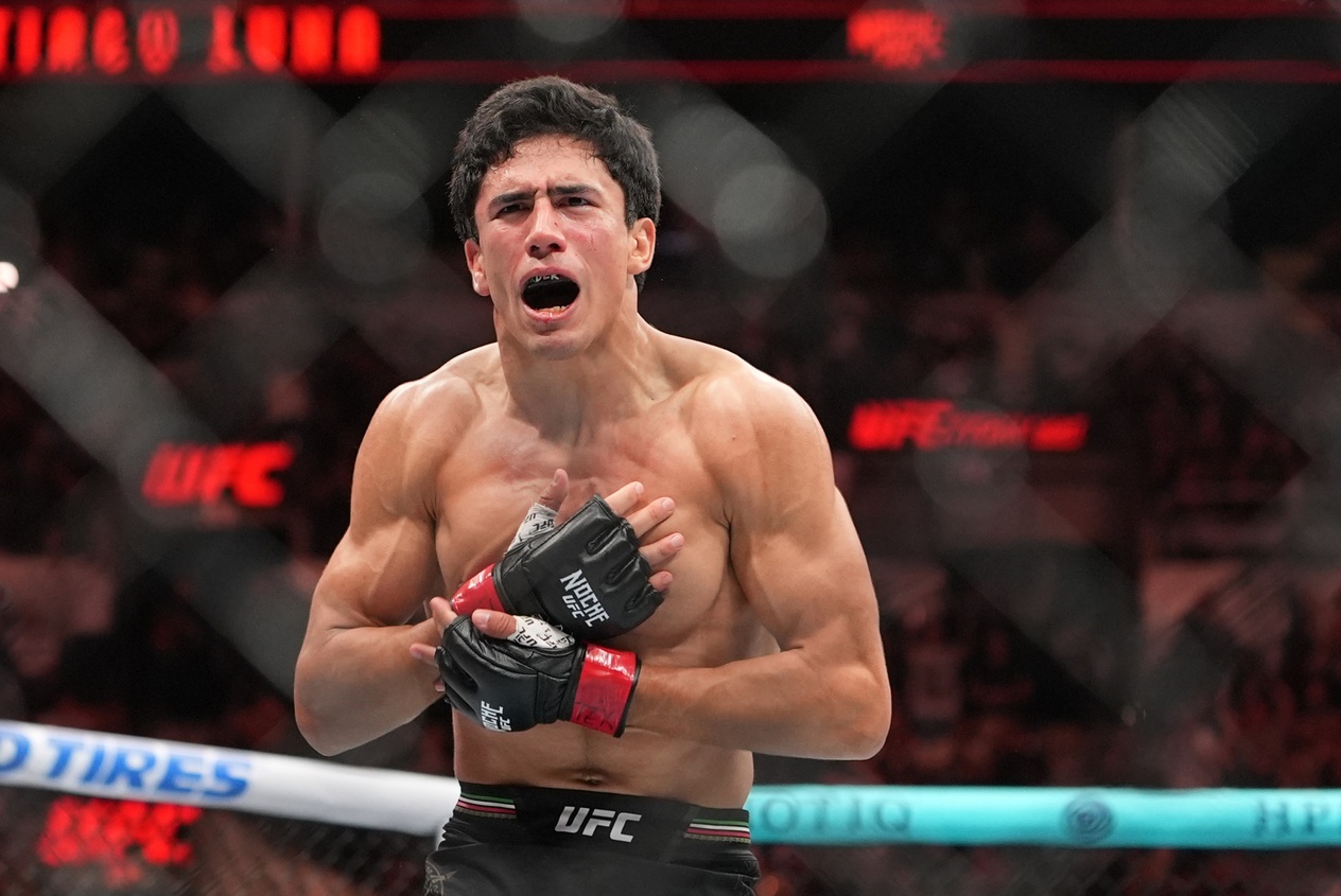 Santiago Luna of the UFC Santiago Luna of the UFC