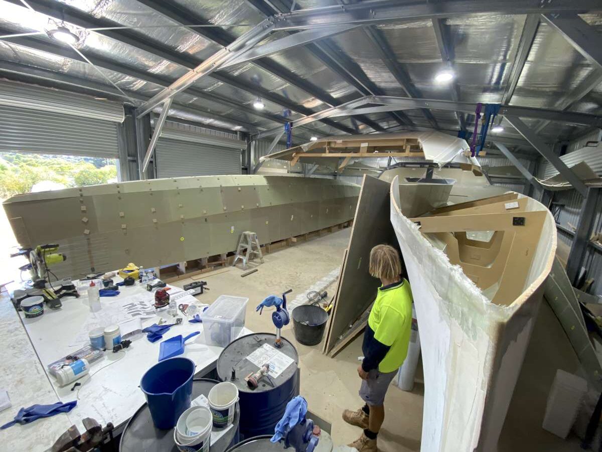 Schionning Arrow on target using DuFLEX panel system