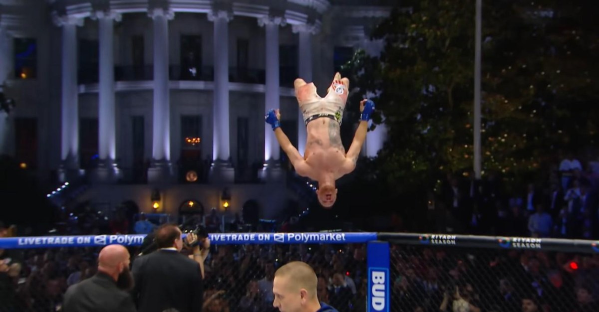 Video! Rewatch UFC Freedom 250 In Breathtaking Slow Motion