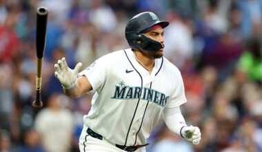 Seattle Mariners' Josh Naylor day to day with back spasms