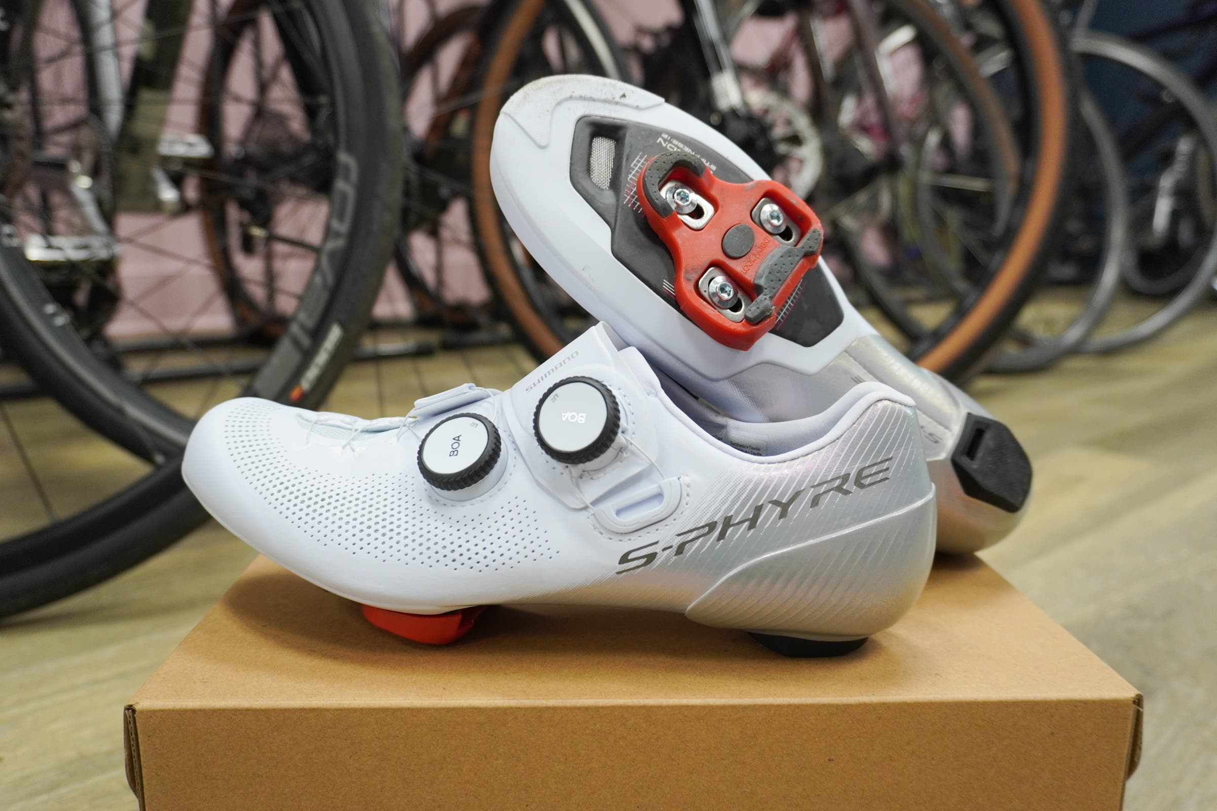 Best overall women’s cycling shoes → Shimano S-PHYRE SH-RC903W 