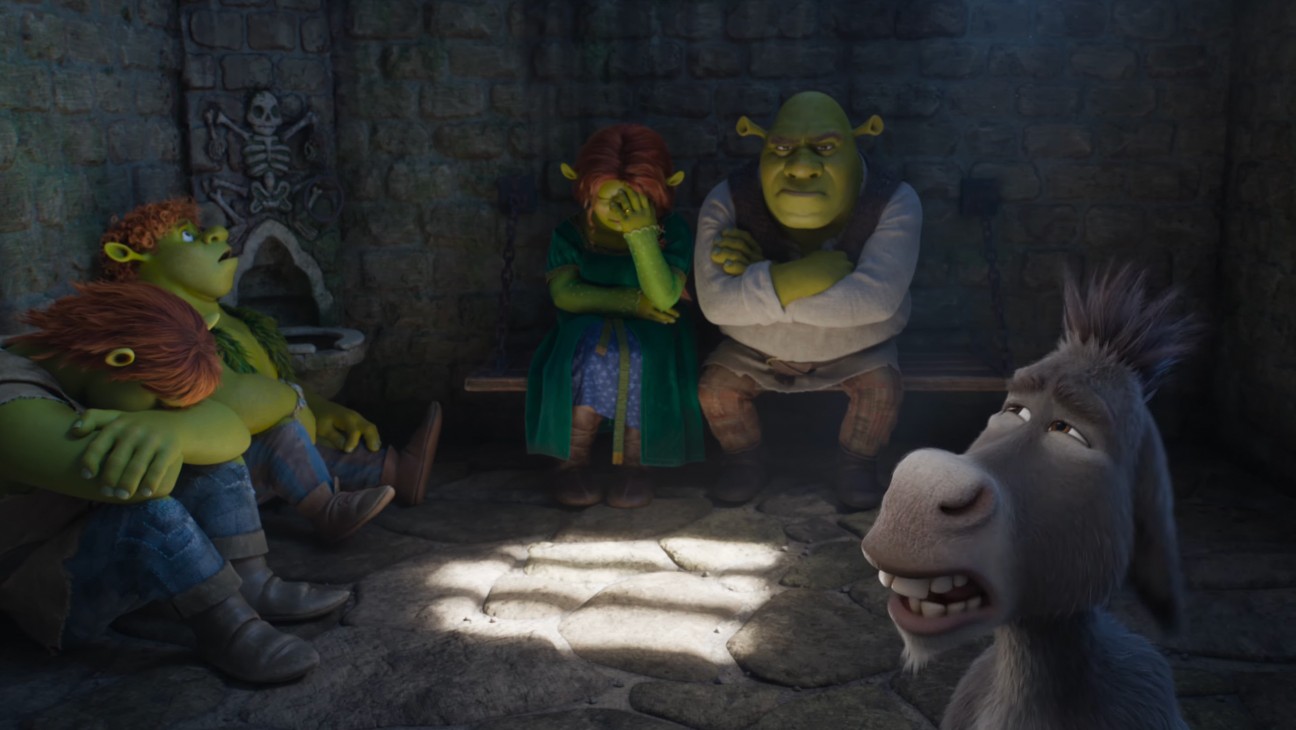 A scene from the teaser trailer for 'Shrek 5'