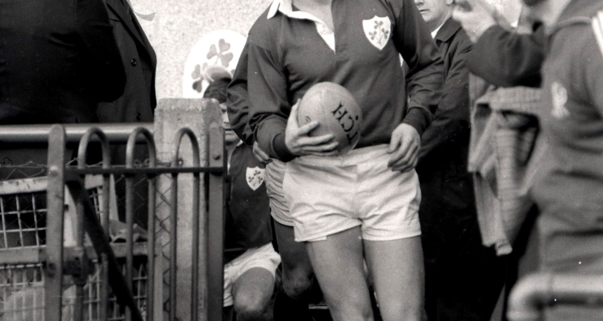 Rugby Legend Fergus Slattery, 77