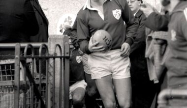Rugby Legend Fergus Slattery, 77
