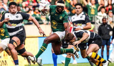 South Africa dominate but Franco Molina scores for the Barbarians