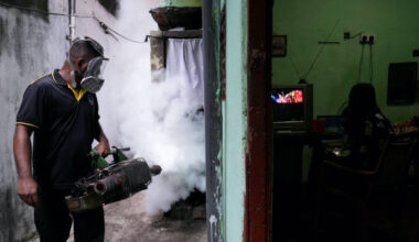 Sri Lanka battles surge in dengue fever, with more than 44,000 cases so far this year