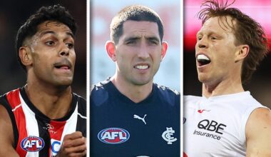 TEAMS: Gun Saint back among SIX changes, big Blue out, star Swans in