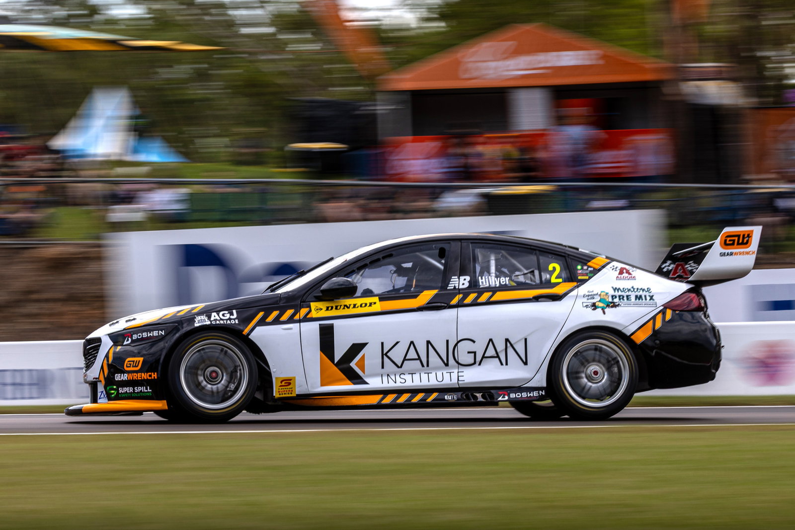 Super2 driver reprimanded for hitting team member