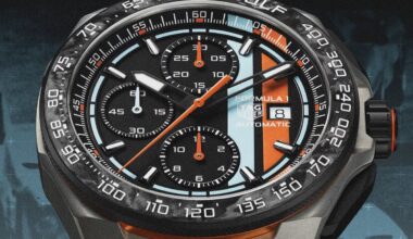 TAG Heuer Unveils Limited-Edition Formula 1 Chronograph x Gulf