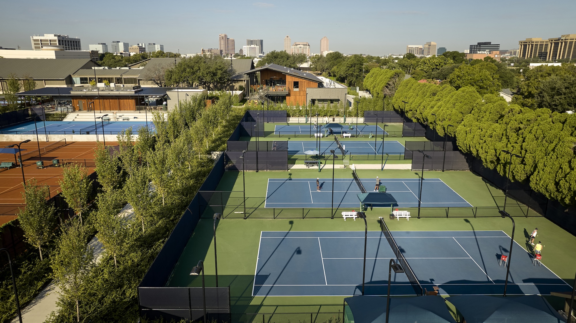 Banner House at T Bar M Racquet Club, Dallas 
