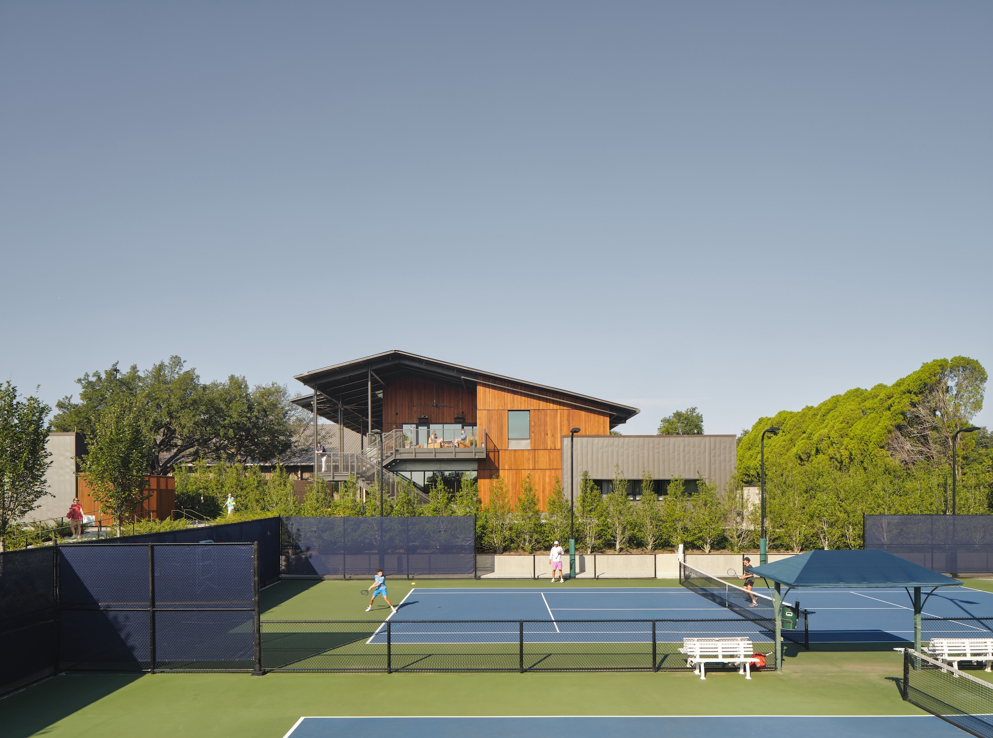 Banner House at T Bar M Racquet Club, Dallas 