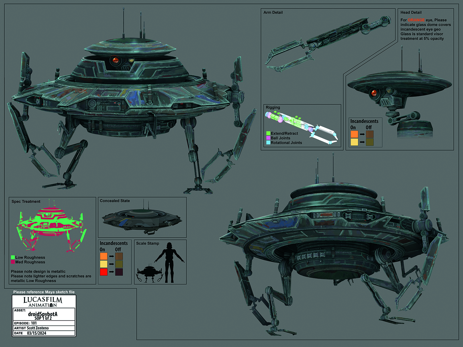 Star Wars: Maul &ndash; Shadow Lord concept art