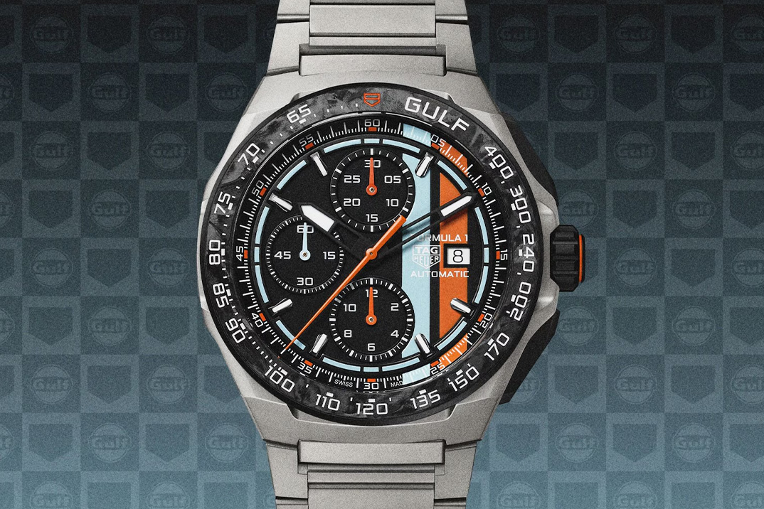 Tag Heuer Formula 1 Chronograph x Gulf 0 Hero