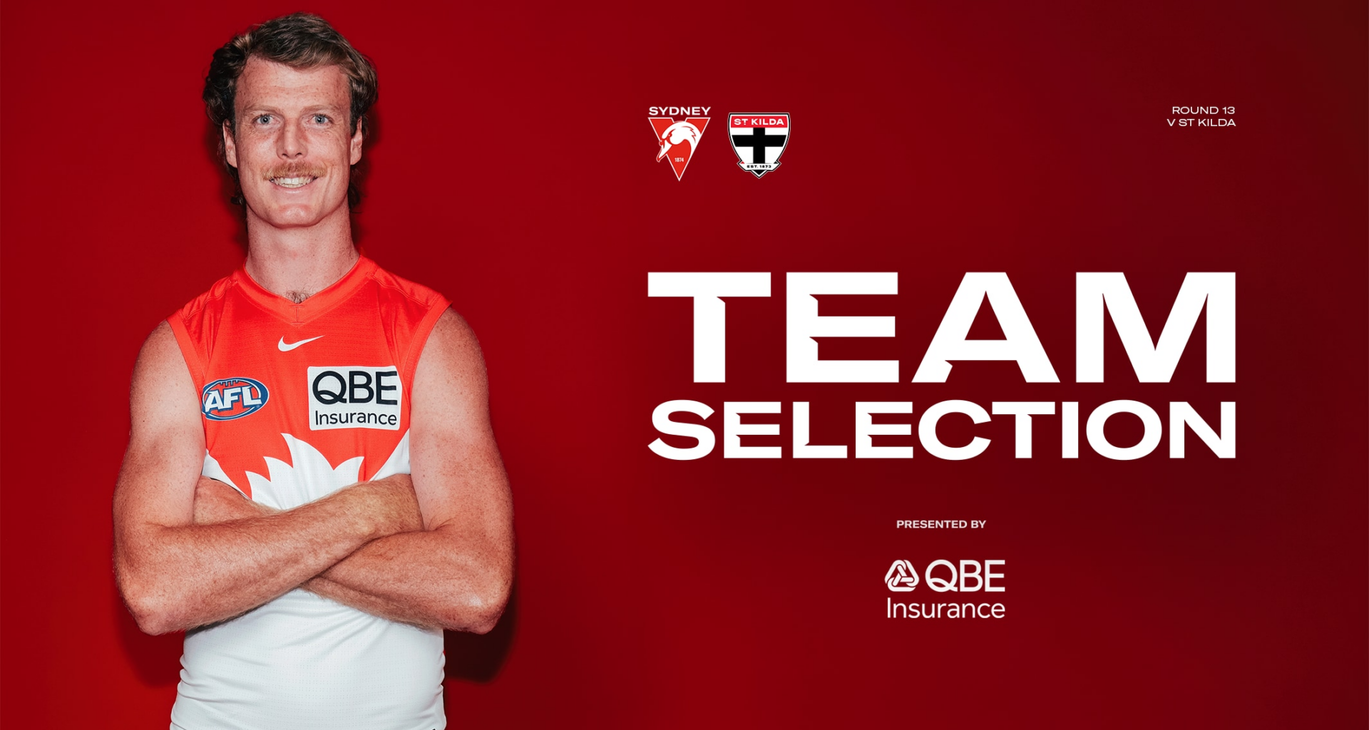 SQUAD: Round 13 v St Kilda