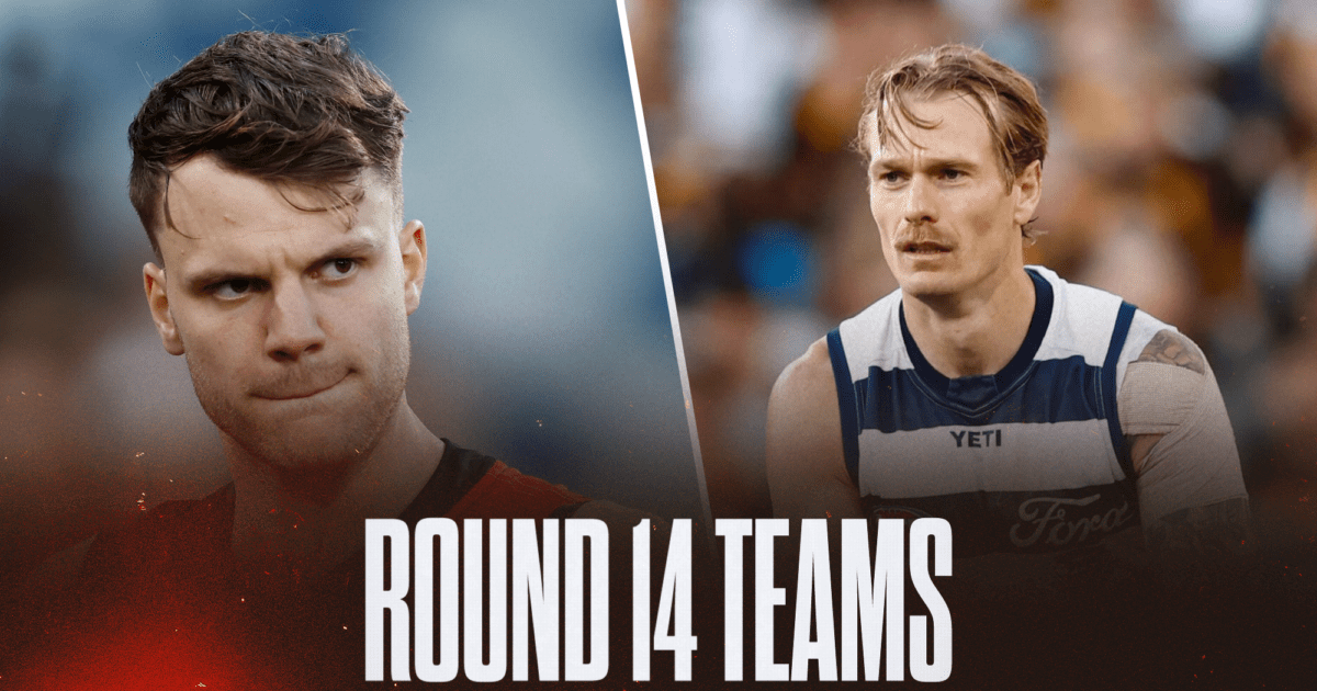 AFL Teams Round 14 2026: Confirmed line-ups, ins and outs