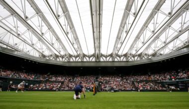 How tennis players stand across the net from their idols and icons — and beat them