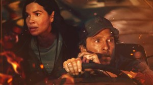 America Ferrera and Matthew McConaughey in 'The Lost Bus'