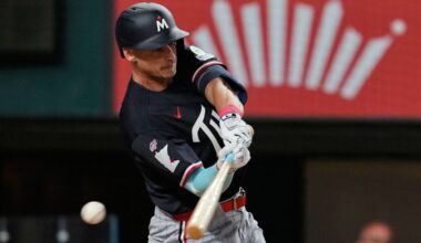 Helicopter dad? A proud John Fedko was there to watch his son, Kyler, make his MLB debut