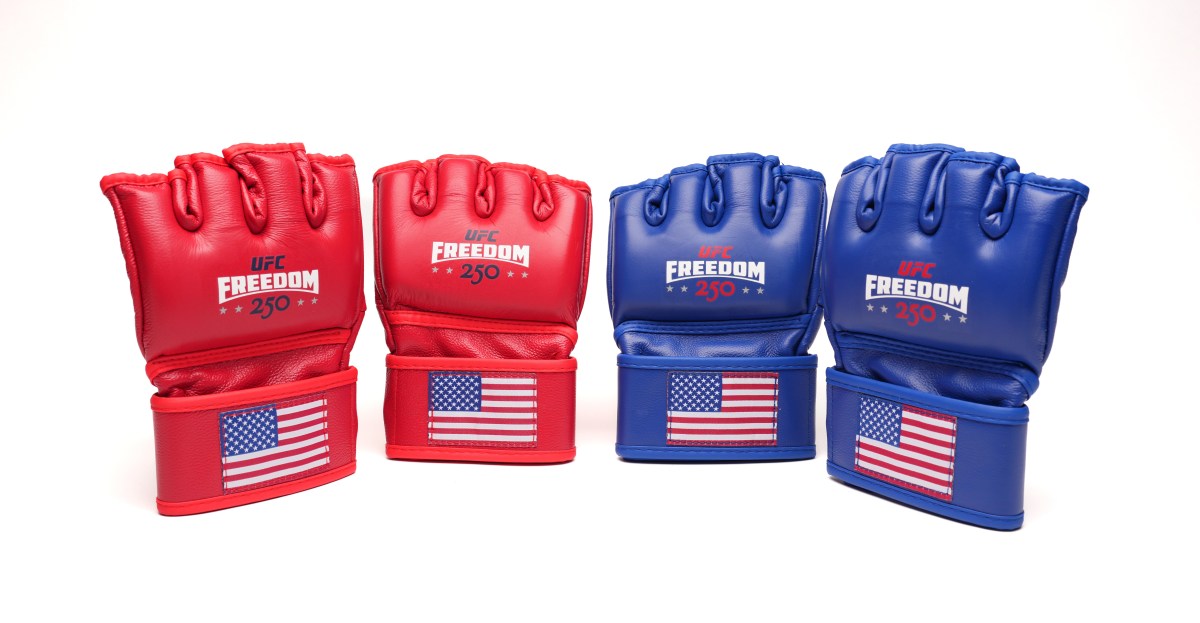 UFC Reveals Custom Freedom 250 Gloves