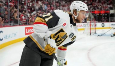William Karlsson probably ‘not going to be with’ Golden Knights after Game 5 injury, Tortorella says