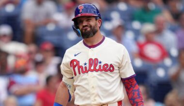 Kyle Schwarber out again as Phillies monitor back tightness – NBC10 Philadelphia