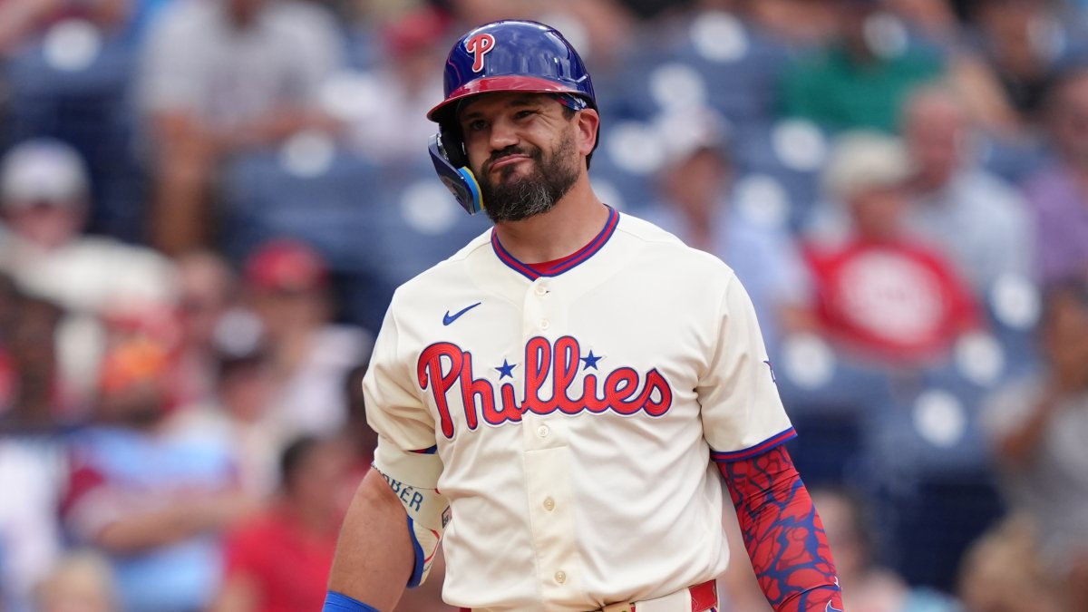 Kyle Schwarber out again as Phillies monitor back tightness – NBC10 Philadelphia