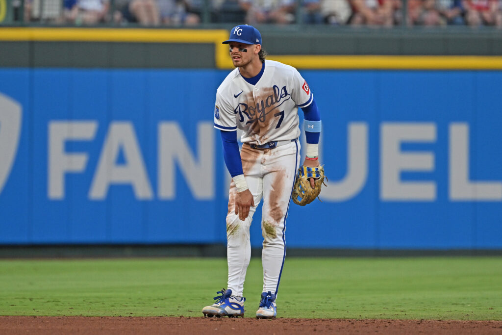 Bobby Witt Jr. Out Of Lineup With MCL Sprain