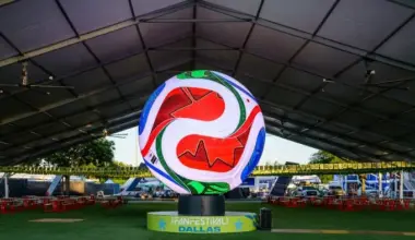 Giant LED football is a winner at FIFA Fan Festival in Dallas