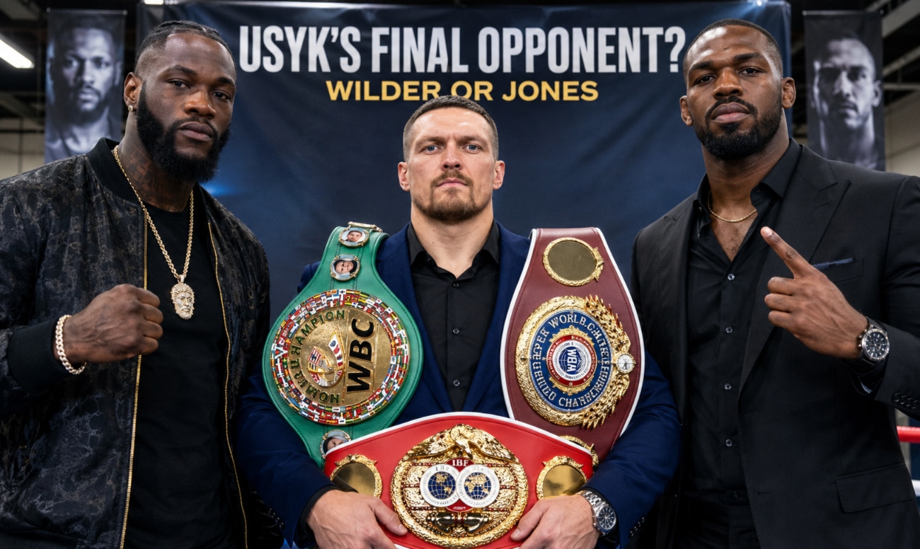 Oleksandr Usyk Eyes Jon Jones Or Deontay Wilder For Final Fight