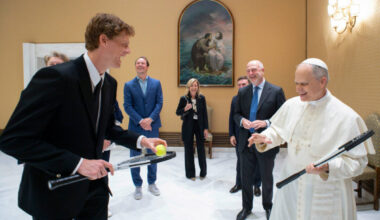 Pope Leo plays tennis religiously as part of an Augustinian devotion to sports and spirituality