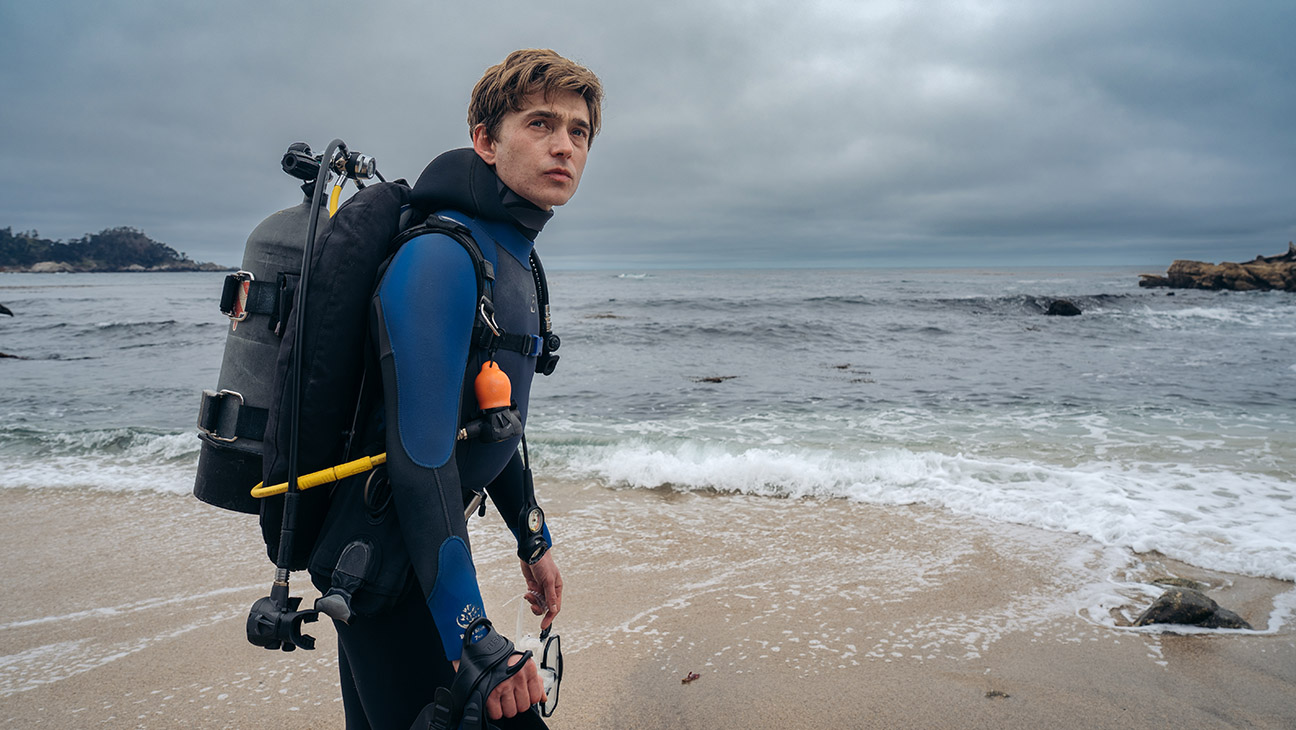 Austin Abrams as Jay Gardiner in 20th Century Studios' Whalefall.