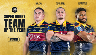 Last night the 2026 Super Rugby Pacific Awards were announced with Chiefs centre Quinn Tupaea crowned Player of the Year and NSW Waratahs young gun Sid Harvey claiming the competition's inaugural Rookie of the Year title.