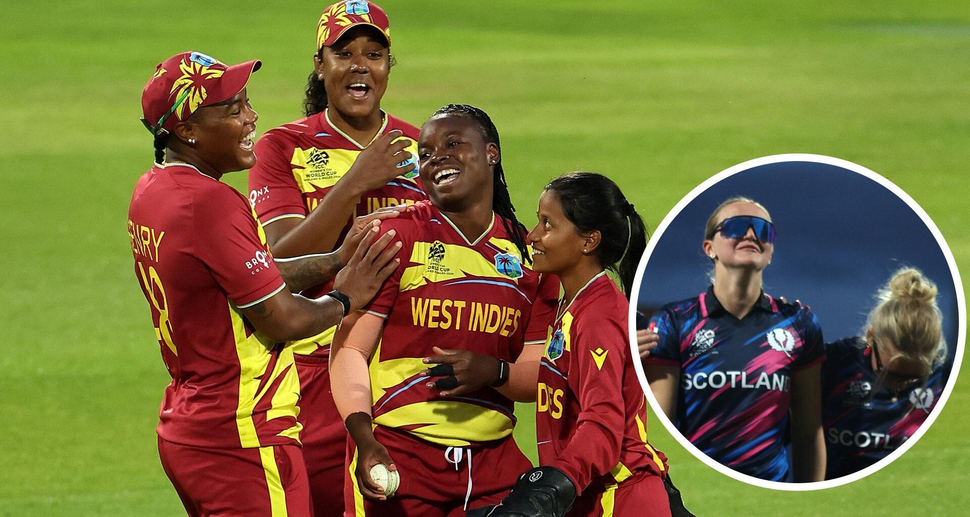 Windies escape with narrow win over spirited Scotland