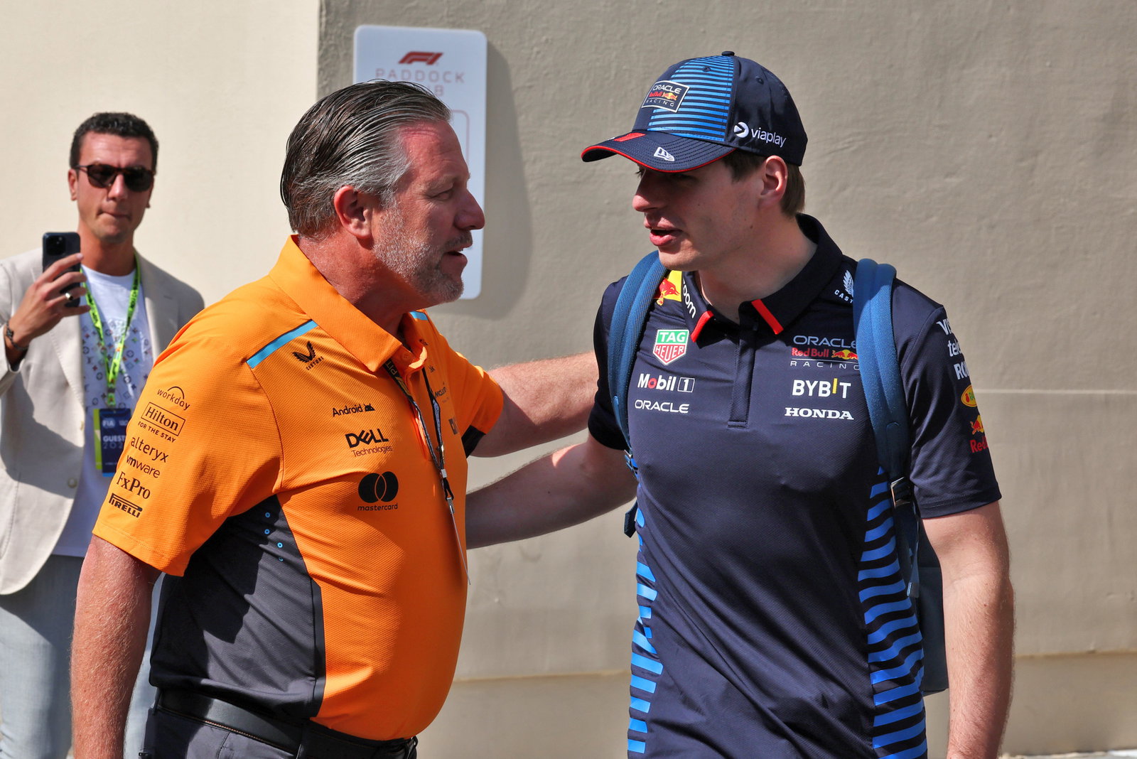 Verstappen team’s McLaren meeting spurs silly season intrigue
