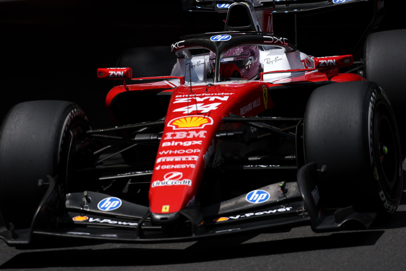 Ferrari dominates Monaco practice again as Norris hits trouble