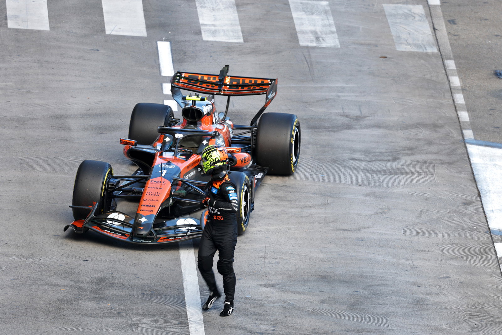 McLaren fined $50,000 for transparent tape