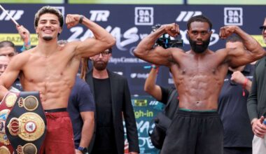 Xander Zayas vs Jaron Ennis live scorecard and fight result