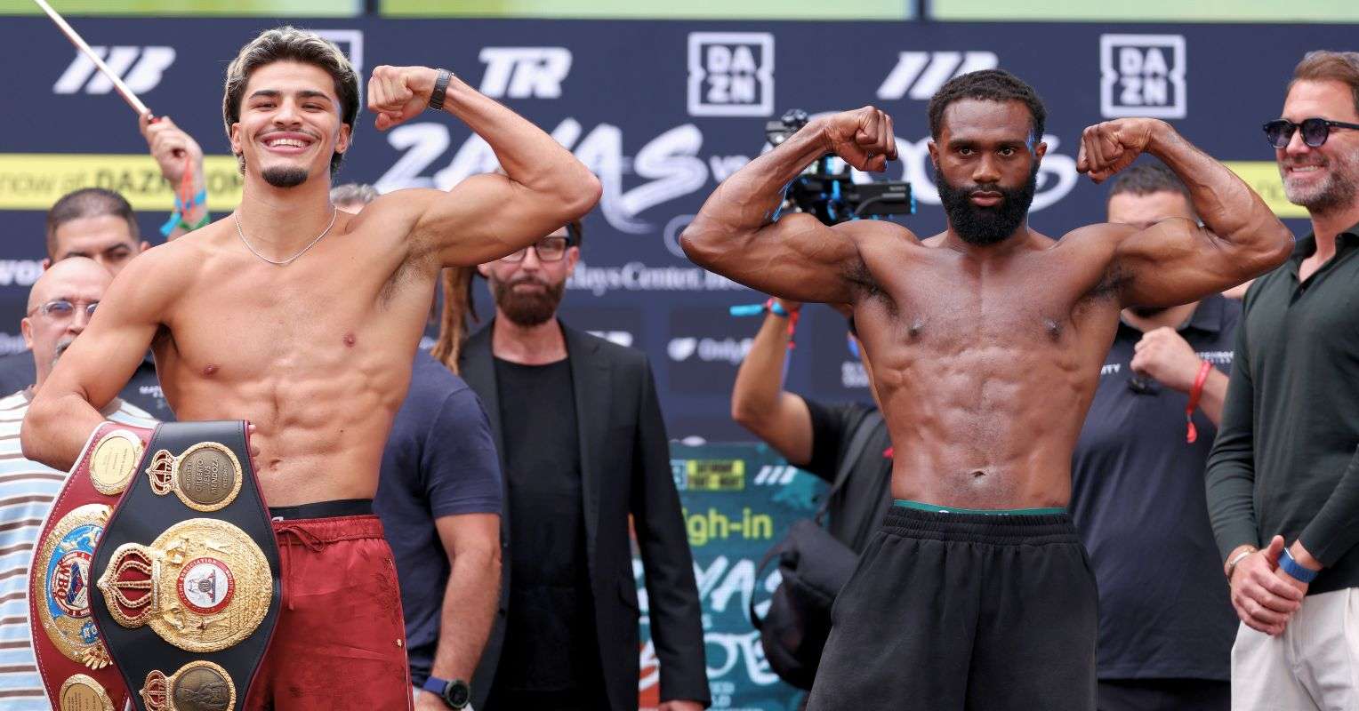 Xander Zayas vs Jaron Ennis live scorecard and fight result