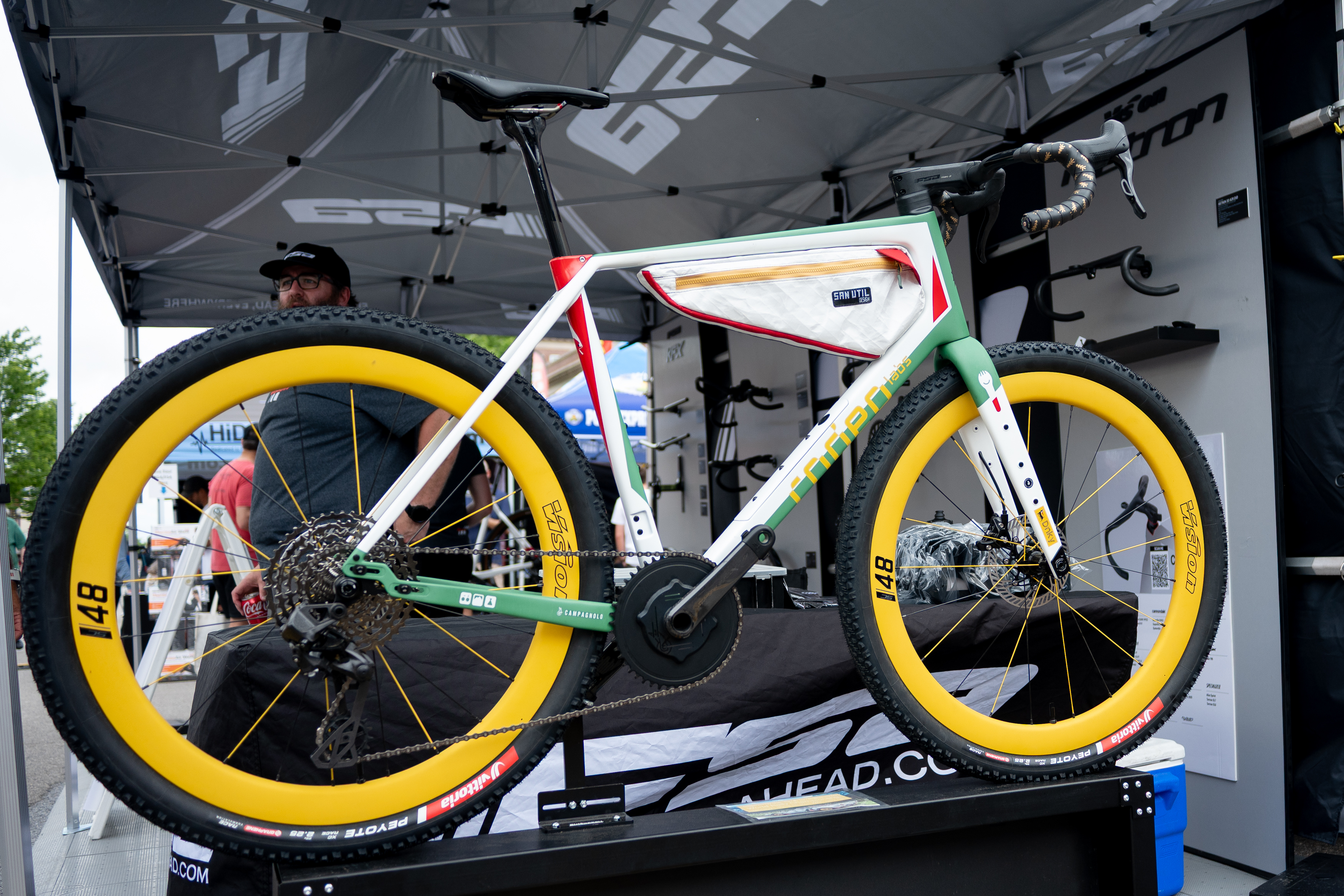 Photos of the tech found at the Unbound Gravel Expo