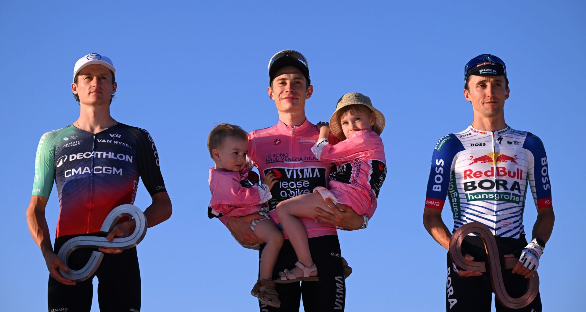 'It's still hard for me to realise what has happened, that I've won all three Grand Tours' - Jonas Vingegaard emotional in Rome after Giro d'Italia victory