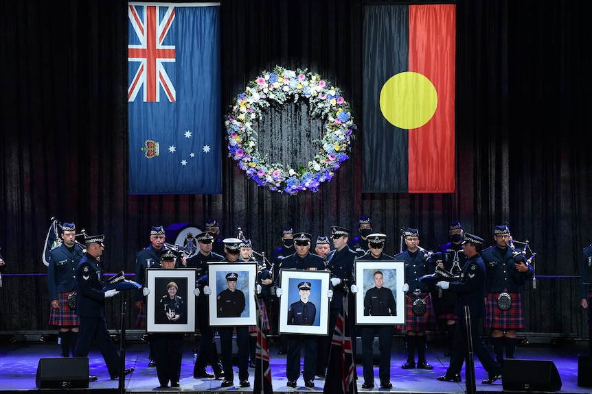A police memorial