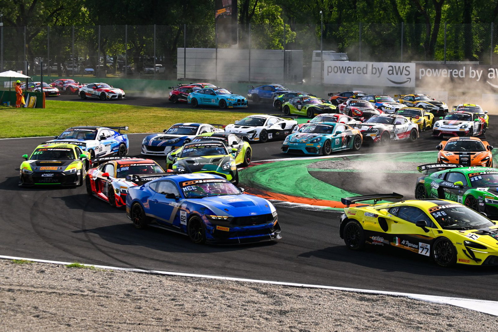 McLeod stuns with podium in chaotic European GT4 debut