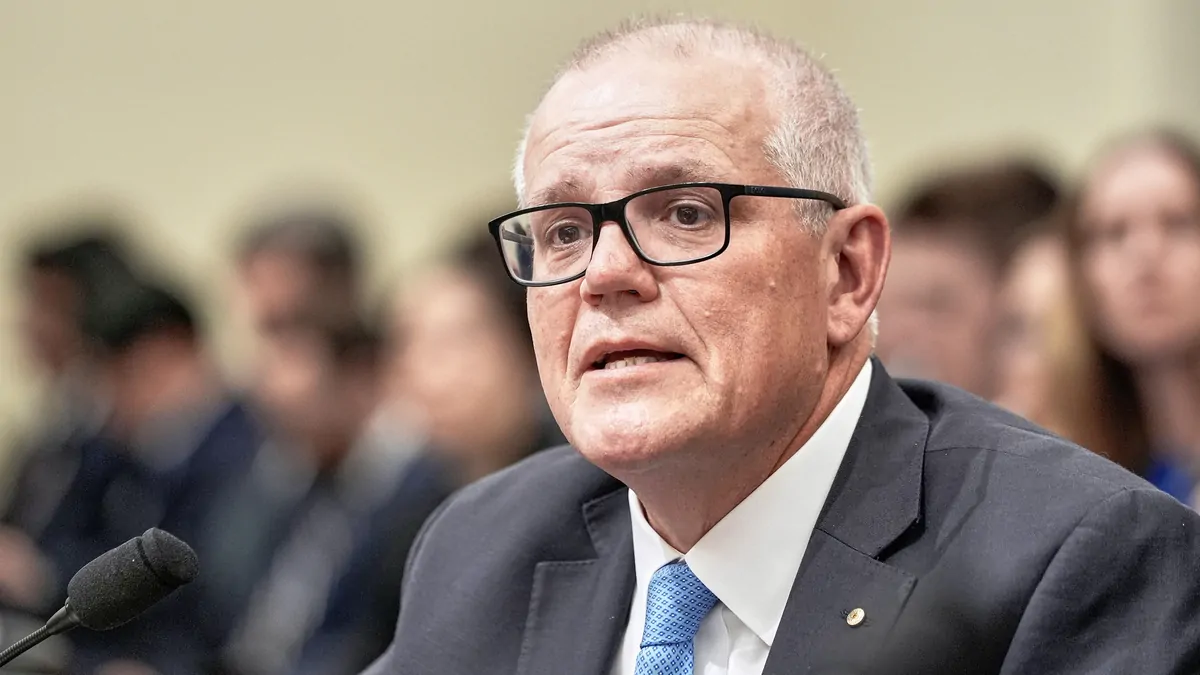Former Prime Minister Scott Morrison hired by Indian visa processing company BLS International